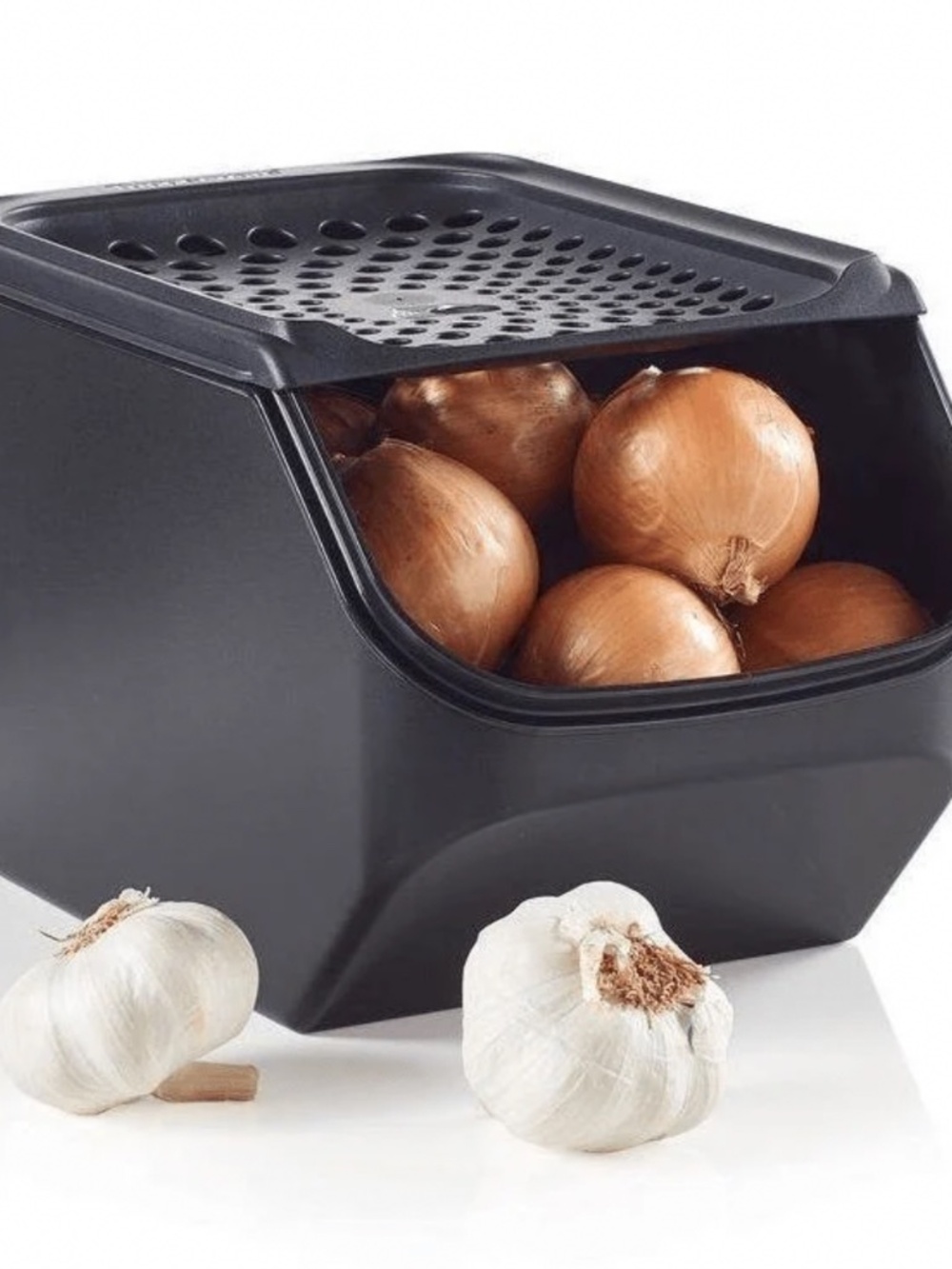 Tupperware Potato and Onion Stackable Containers - Picture 4 of 5